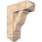 Ekena Millwork Funston Arts and Crafts Smooth Bracket w/ Offset Brace, Douglas Fir, 7 1/2"W x 20"D x 24"H BKT0806X20X24FST03SDF - alternate 1